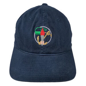 WearGuard Men's FlexFit Fitted Hat Blue OSFA Embroidered Anchor Logo